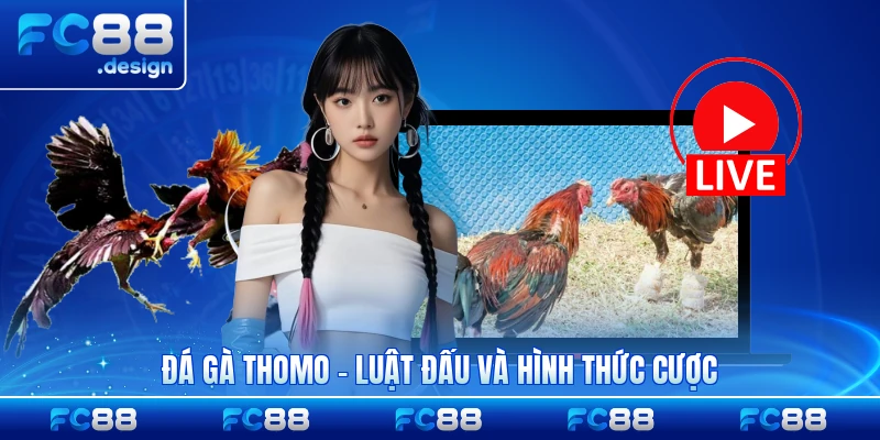 Đá Gà Thomo - Luật Đấu Và Hình Thức Cược 2026 HÌnh Thành Mới