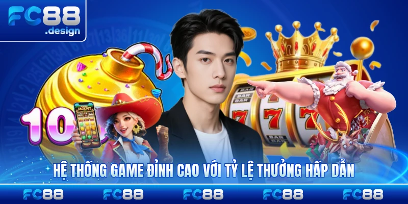 Hệ thống game đỉnh cao với tỷ lệ thưởng hấp dẫn cho người chơi